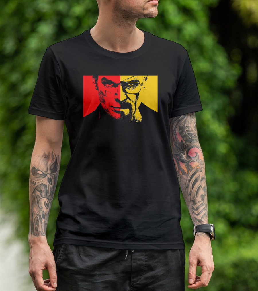Heisenberg Dexter Breaking Bad Showdown T-Shirt