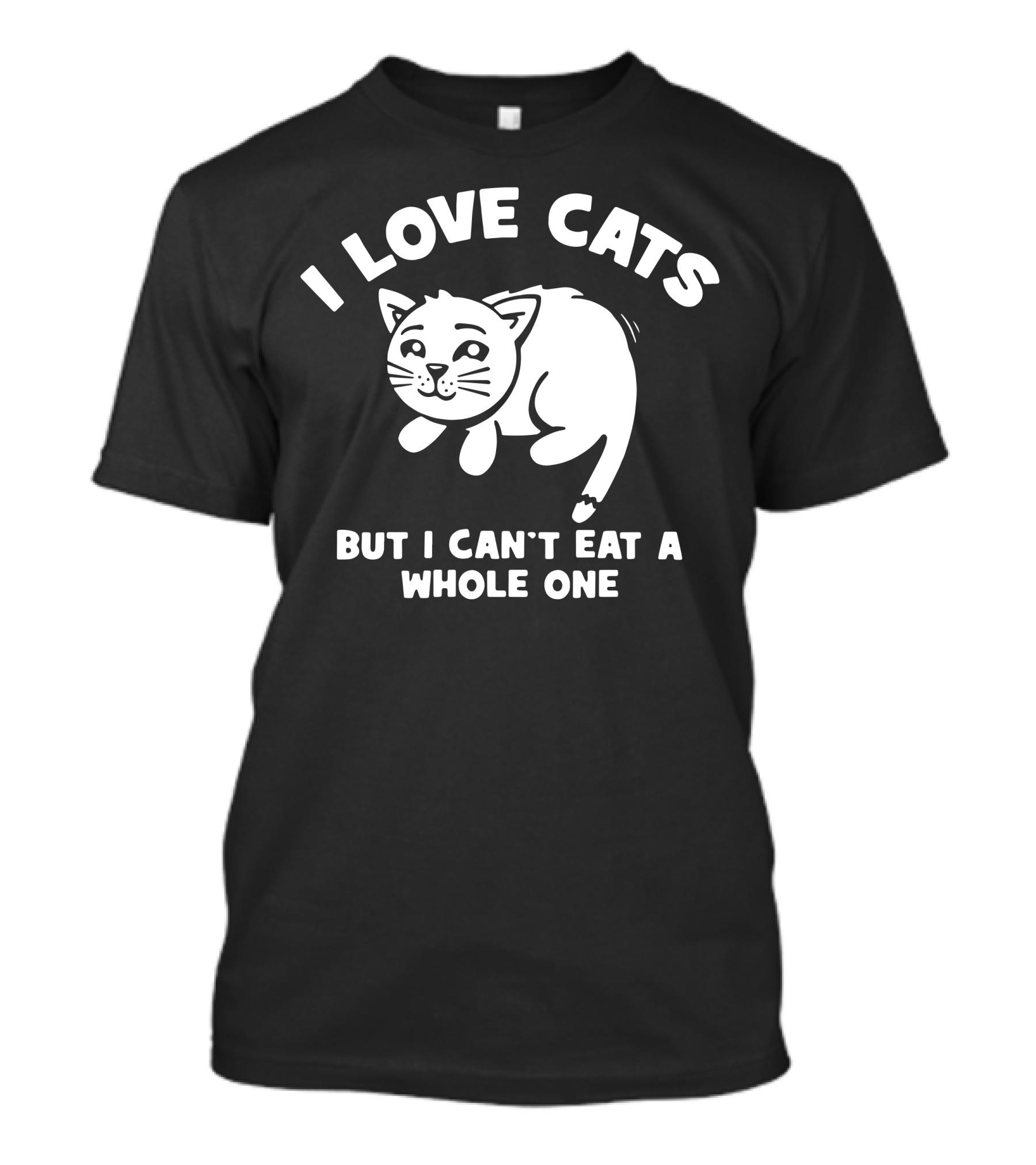 I Love Cats But I Can't Eat A Whole One T-Shirt