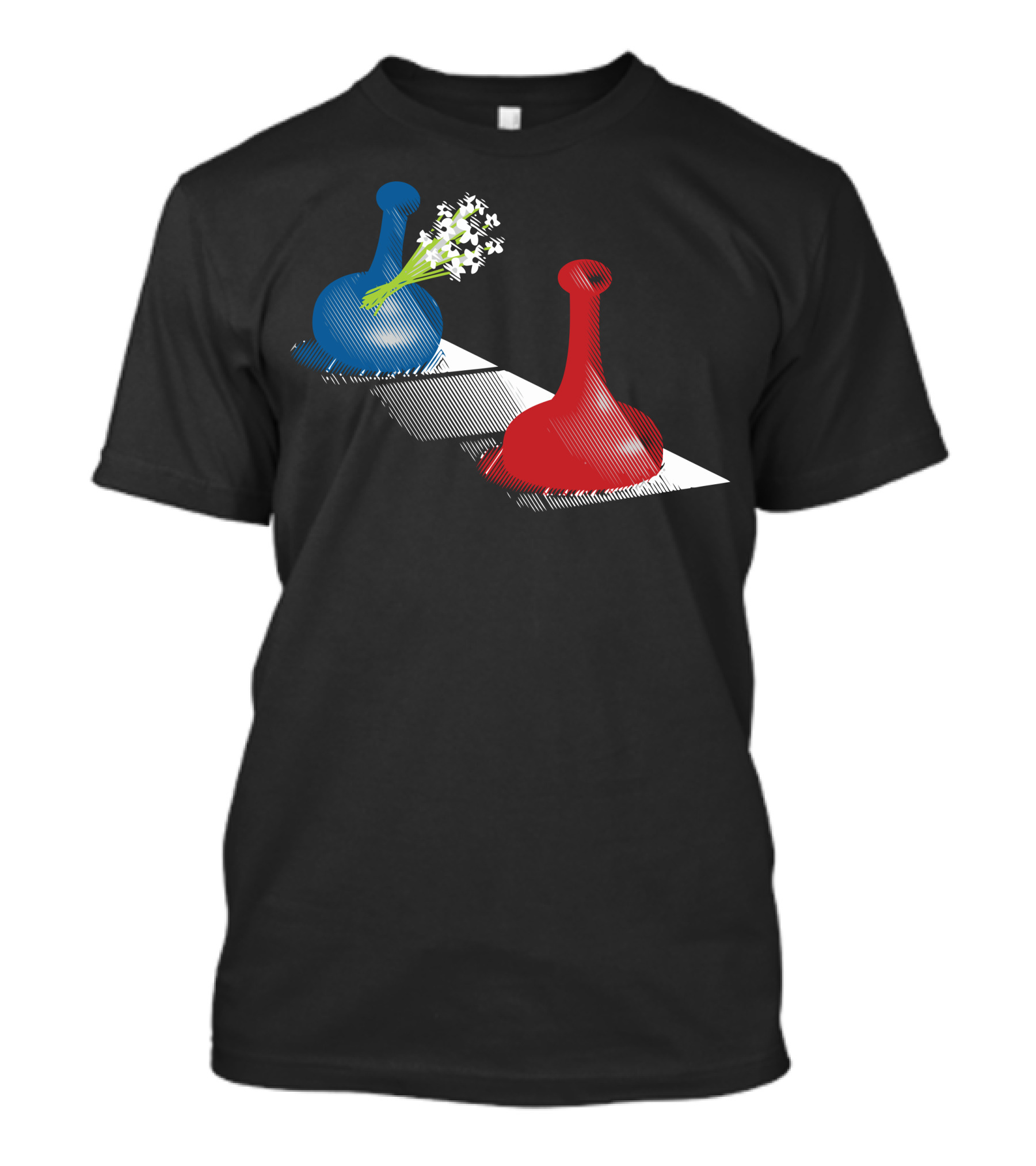 IM Sorry Game Piece Apology With Flowers T-Shirt