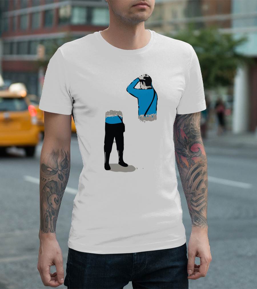 I'llogical Incident Blue Science Officer Uniform Concept T-Shirt