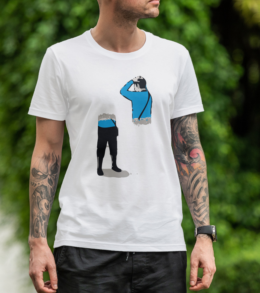 I'llogical Incident Blue Science Officer Uniform Concept T-Shirt
