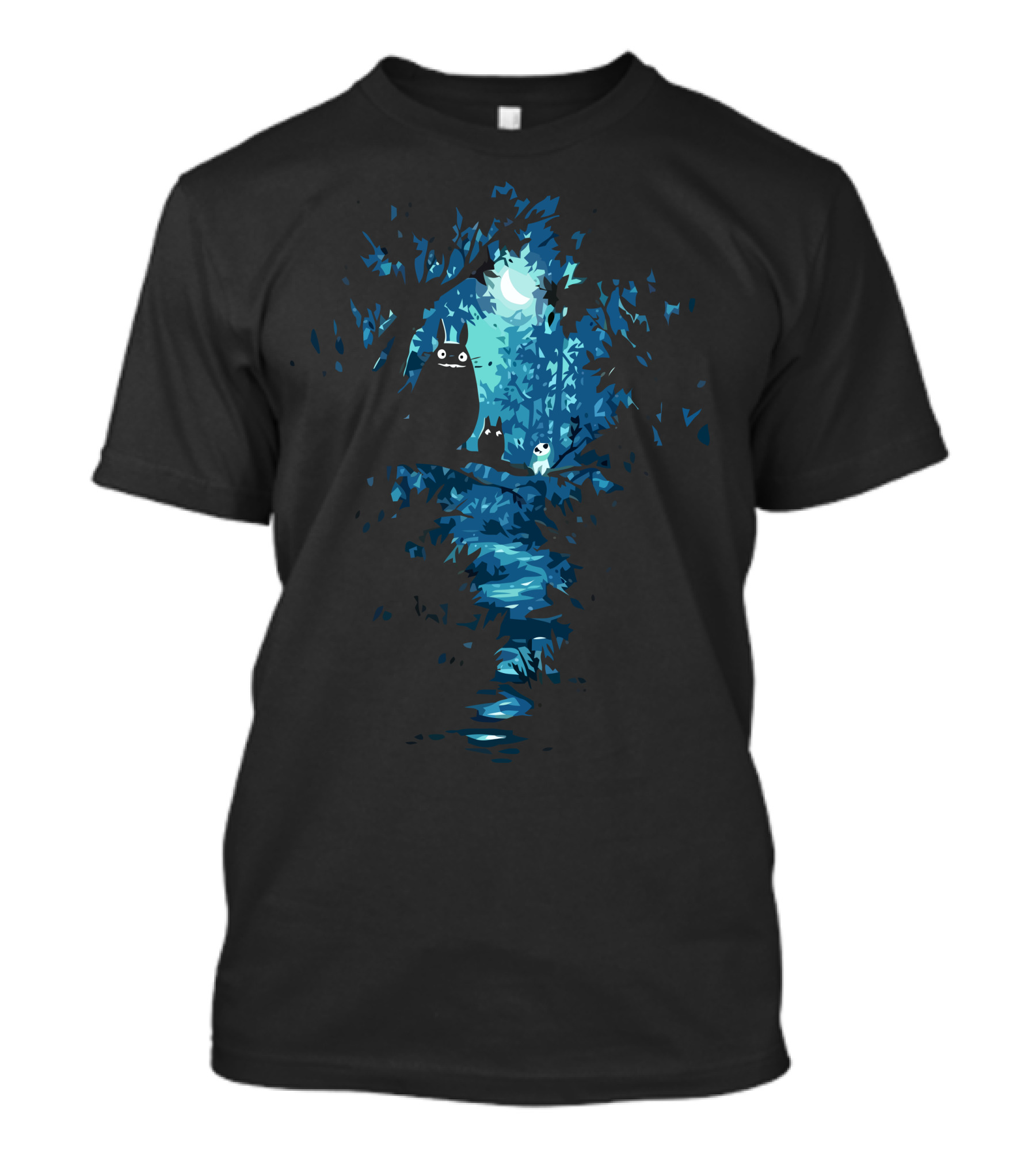 My Neighbor Forest Creatures Under Moonlight T-Shirt