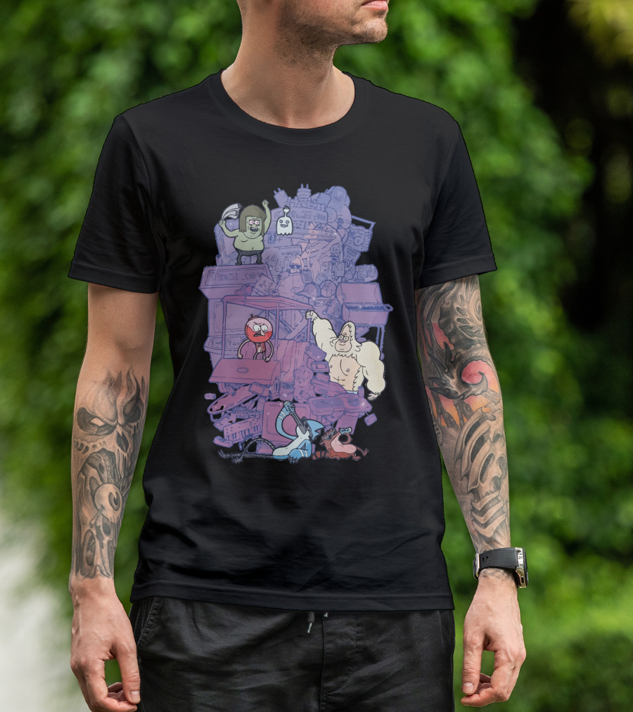Regular Show Now Clean Up This Mess T-Shirt
