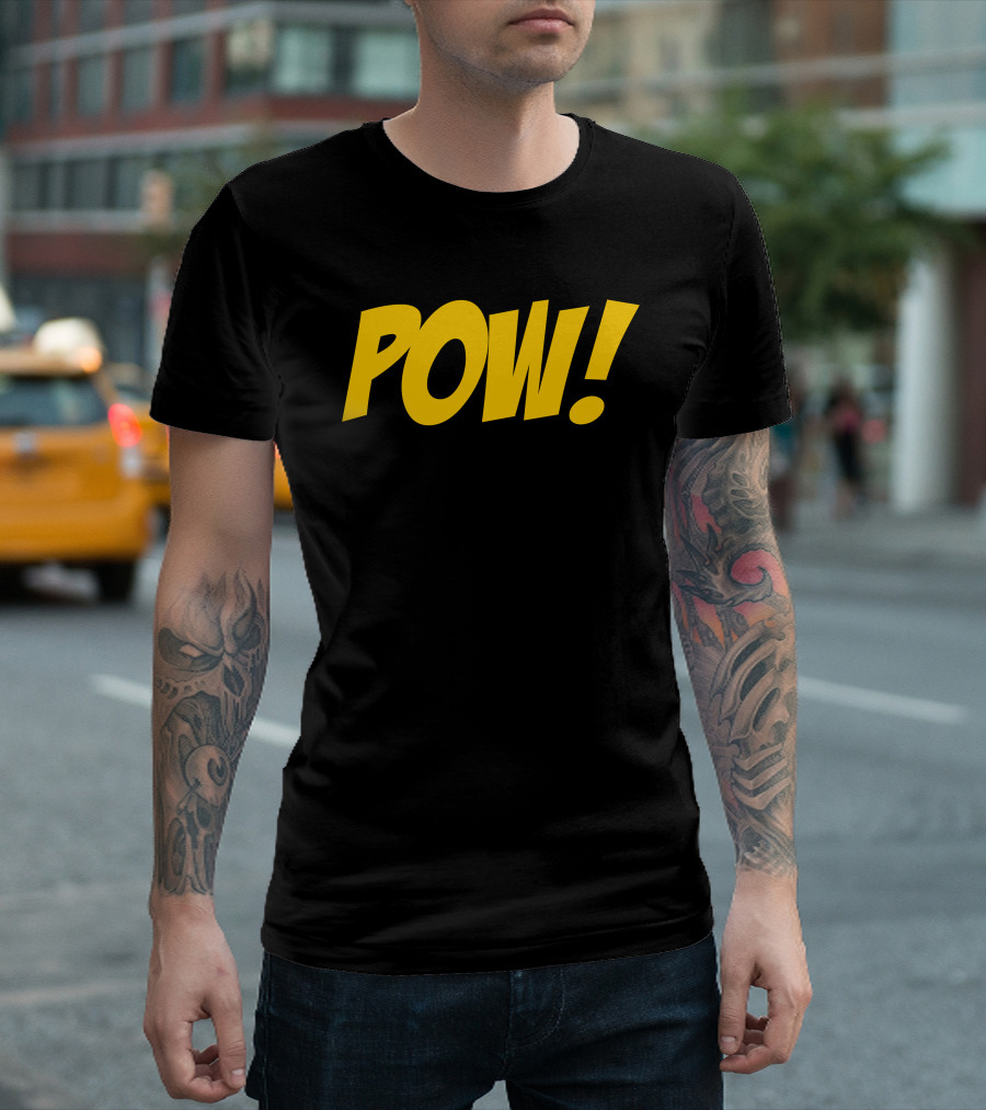 POW Comic Book Exclamation Burst T-Shirt