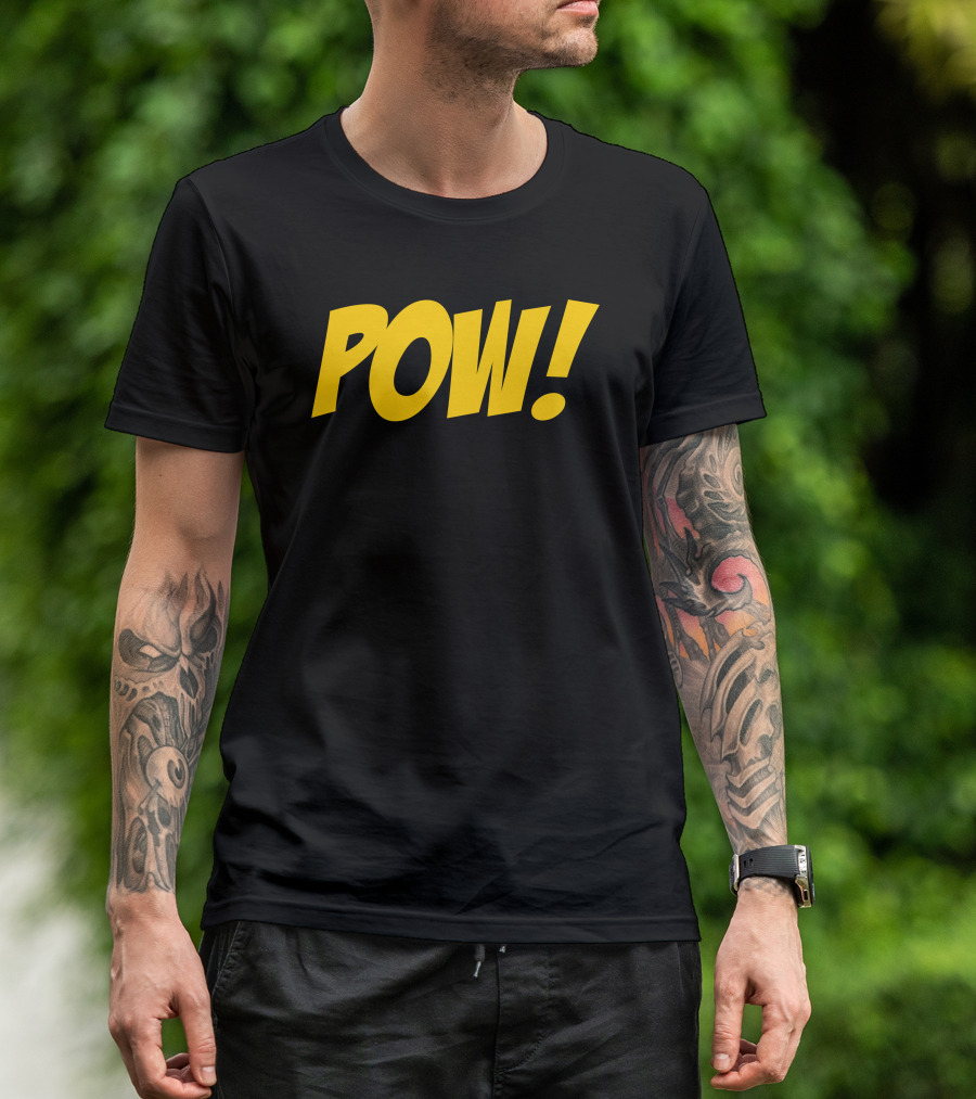 POW Comic Book Exclamation Burst T-Shirt