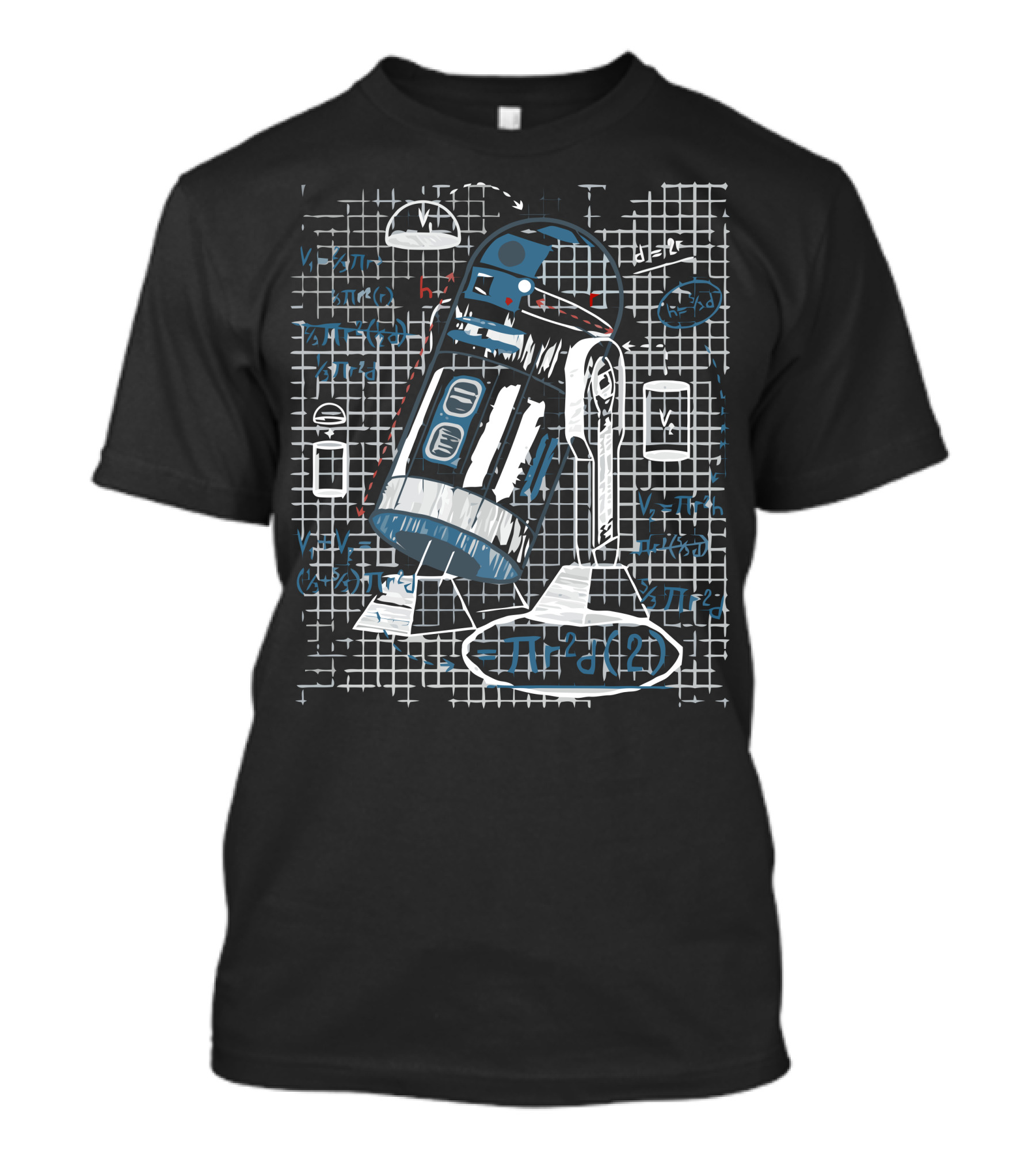 R2-D2 Blueprint Illustration Volume T-Shirt