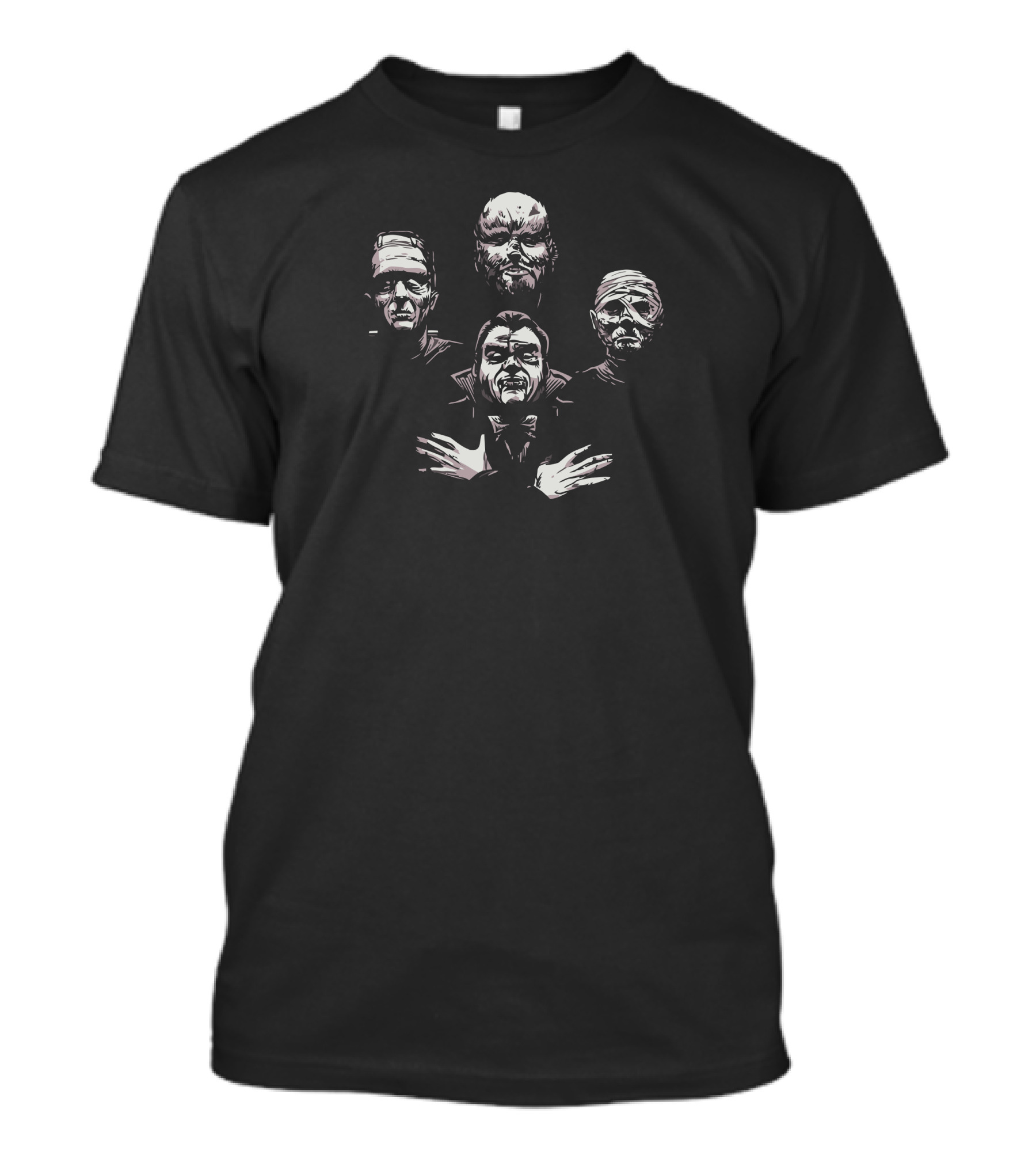 Classic Monsters Who Wants To Live Forever Queen T-Shirt