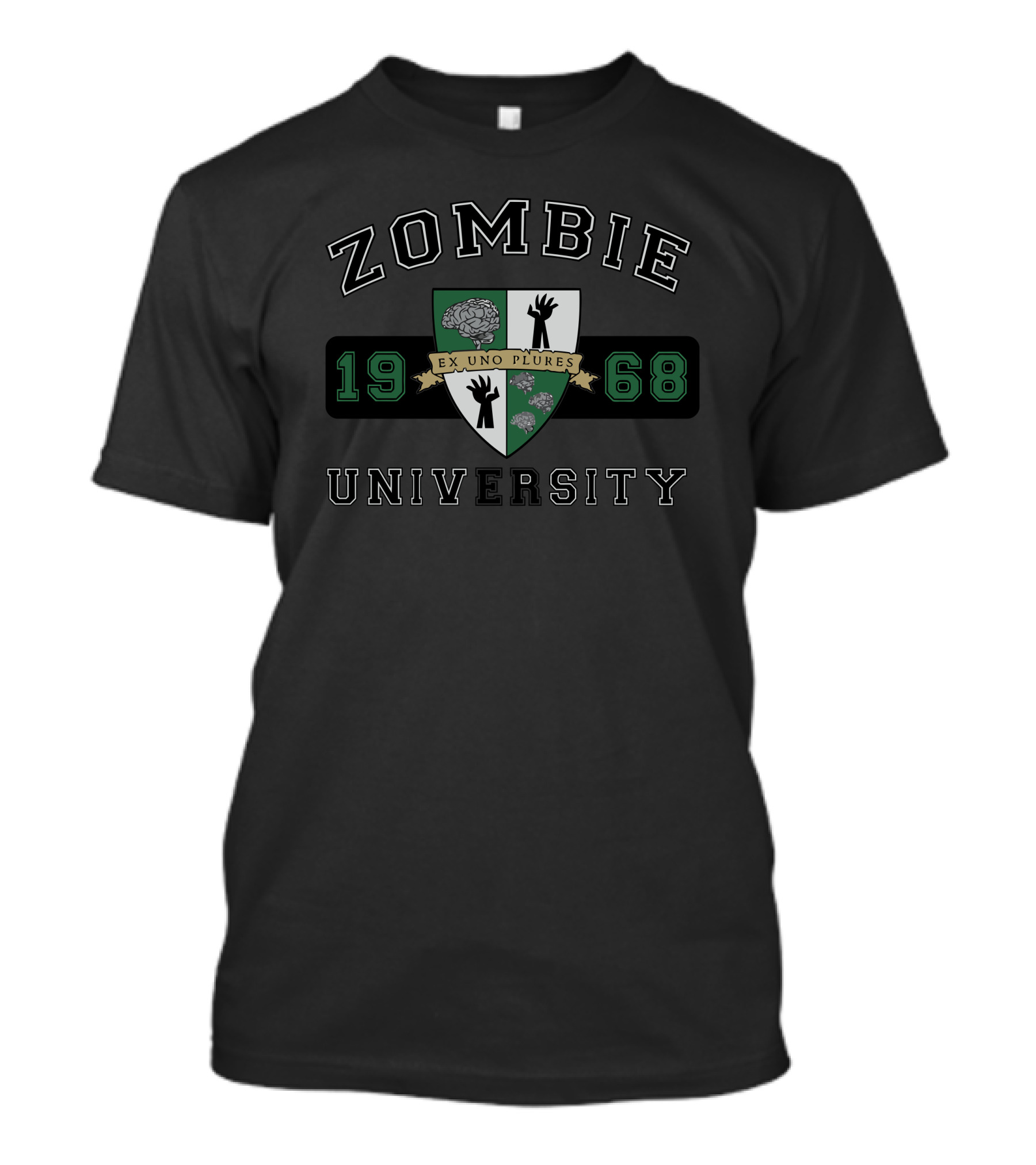 ZOMBIE UNIVERSITY 1968 EX UNO PLURES T-Shirt