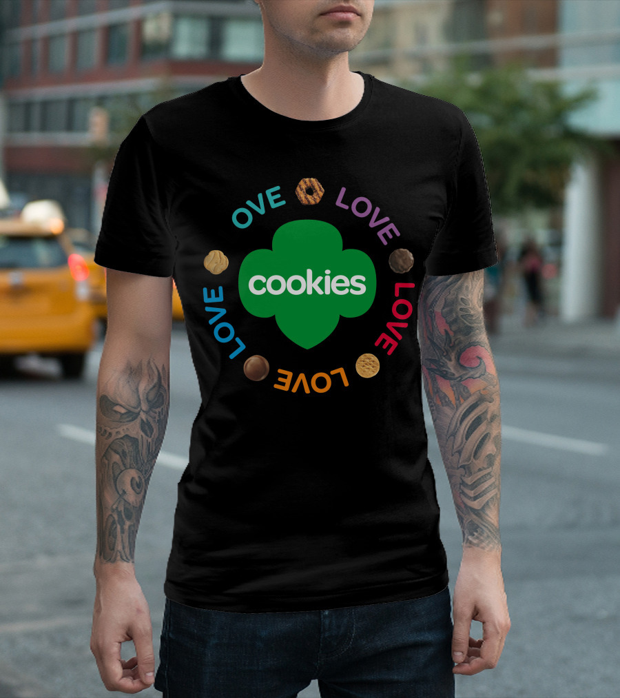 Love Cookies Girl Scouts T-Shirt