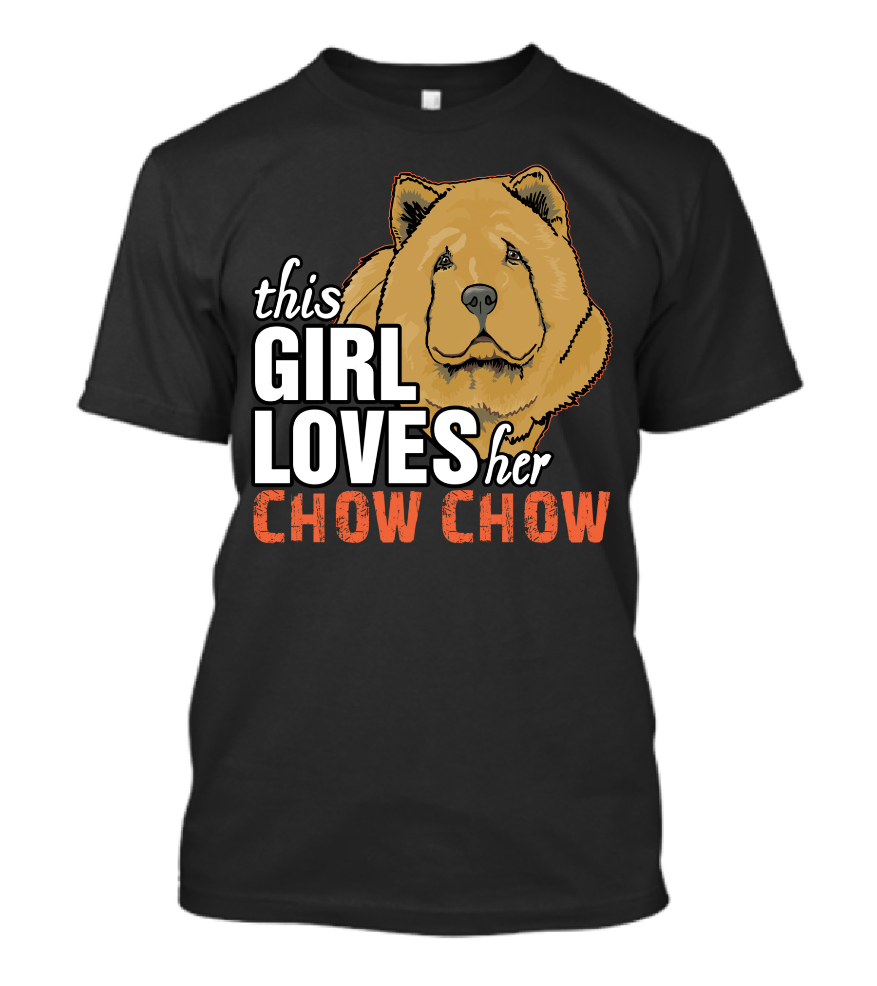 This Girl Loves Her Chow Chow T-Shirt
