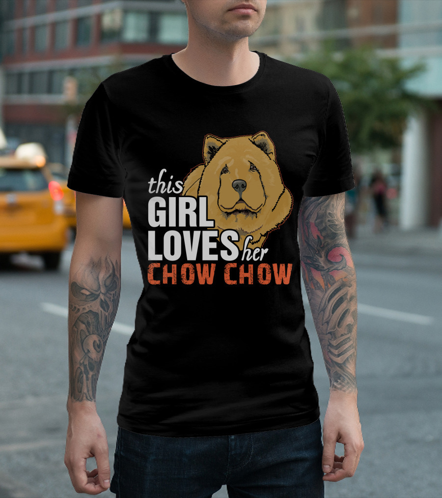 This Girl Loves Her Chow Chow T-Shirt