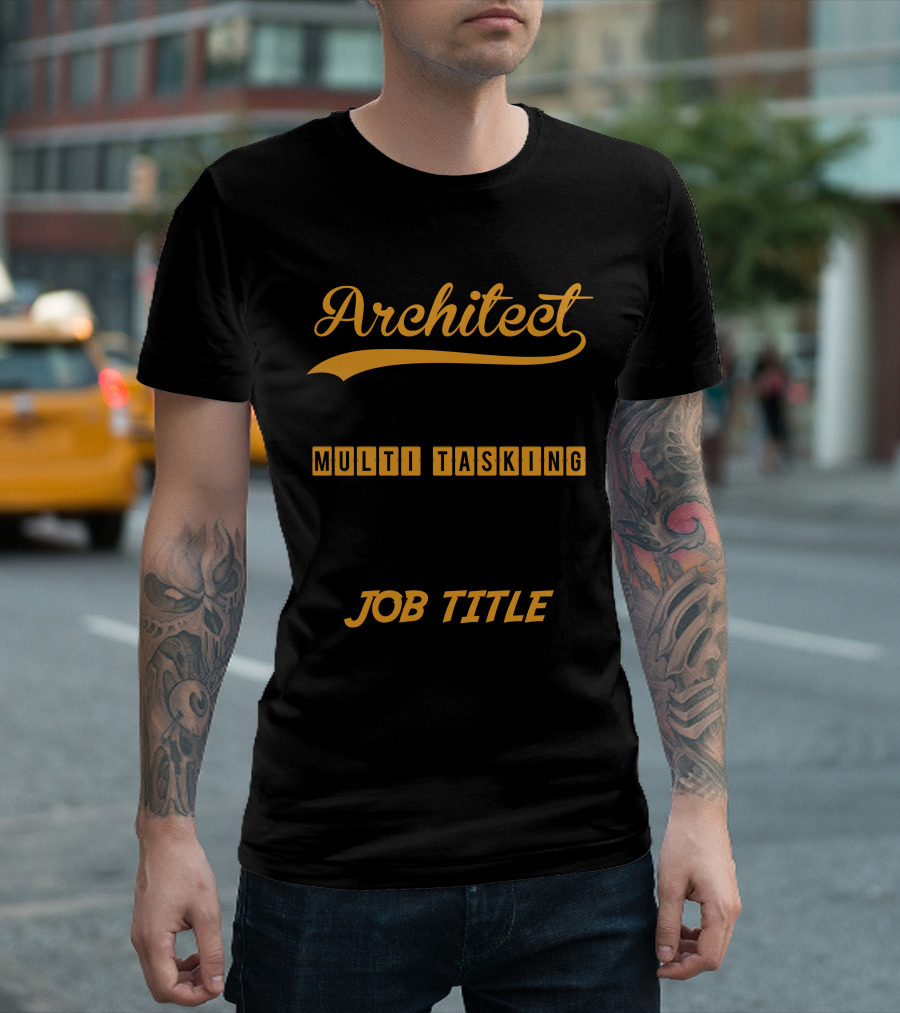 Architect Only Because Full Time Multi Tasking Ninja Is Not An Actual Job Title T-Shirt