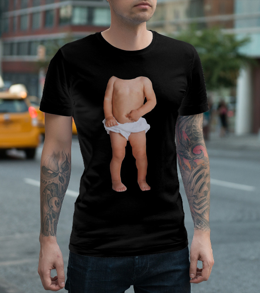 Babyfun Style Diaper Body形 T-Shirt