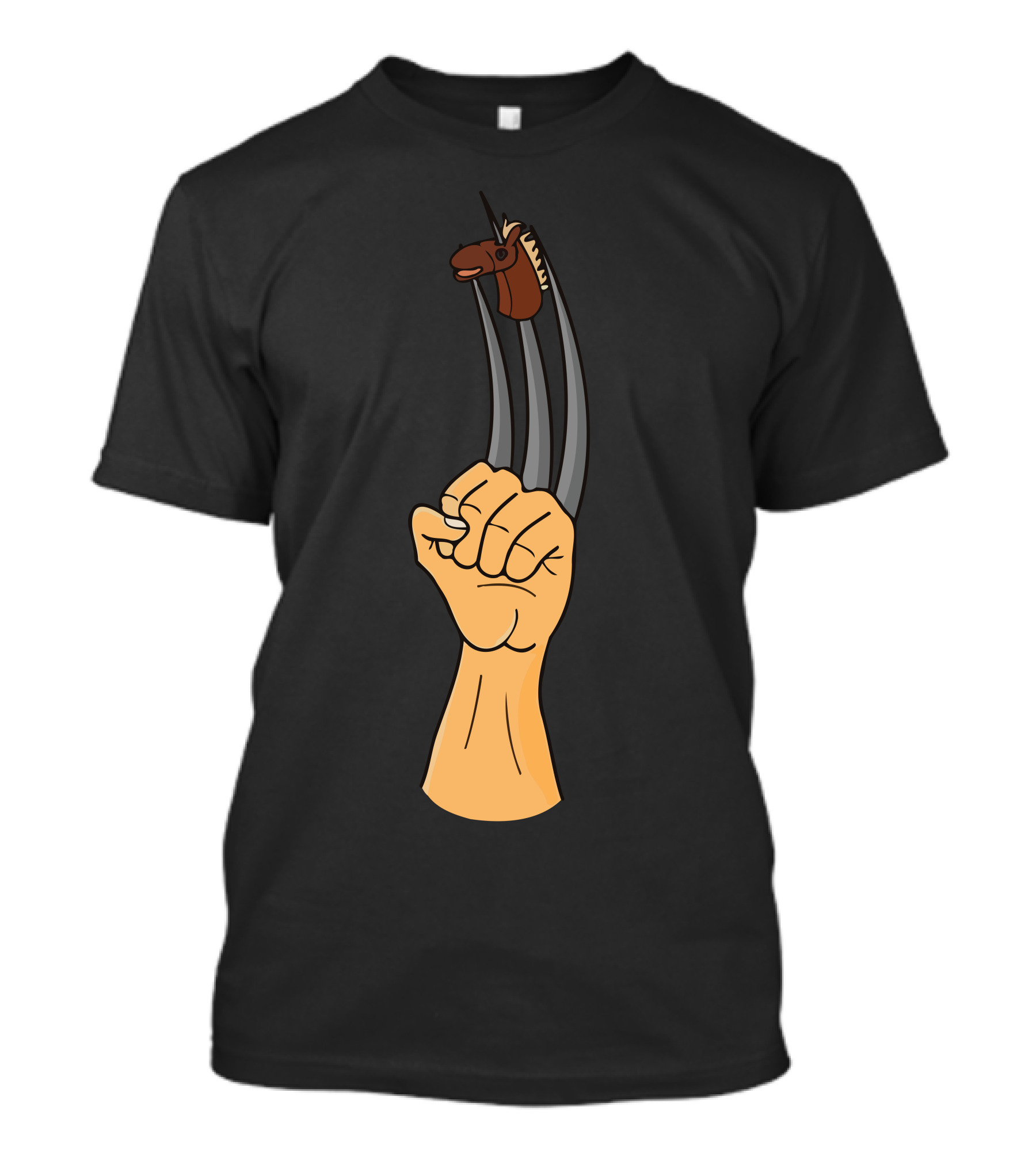 Finger Puppet Claw Hand Puppet T-Shirt