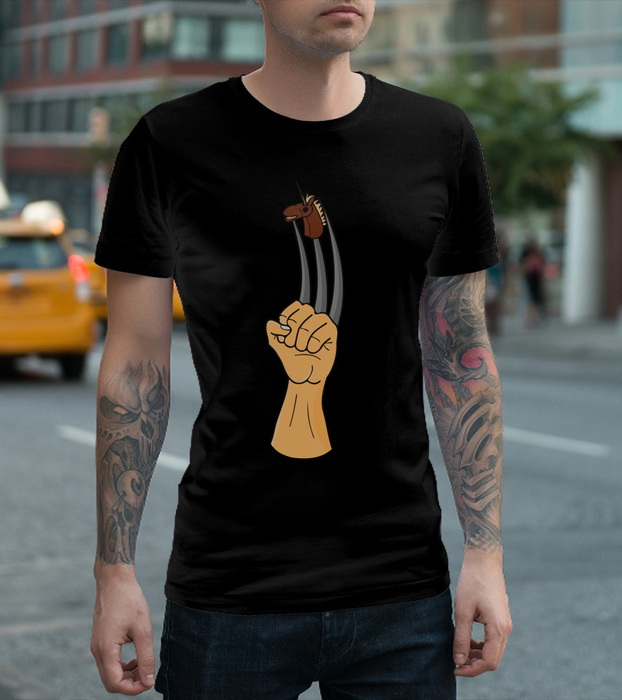 Finger Puppet Claw Hand Puppet T-Shirt