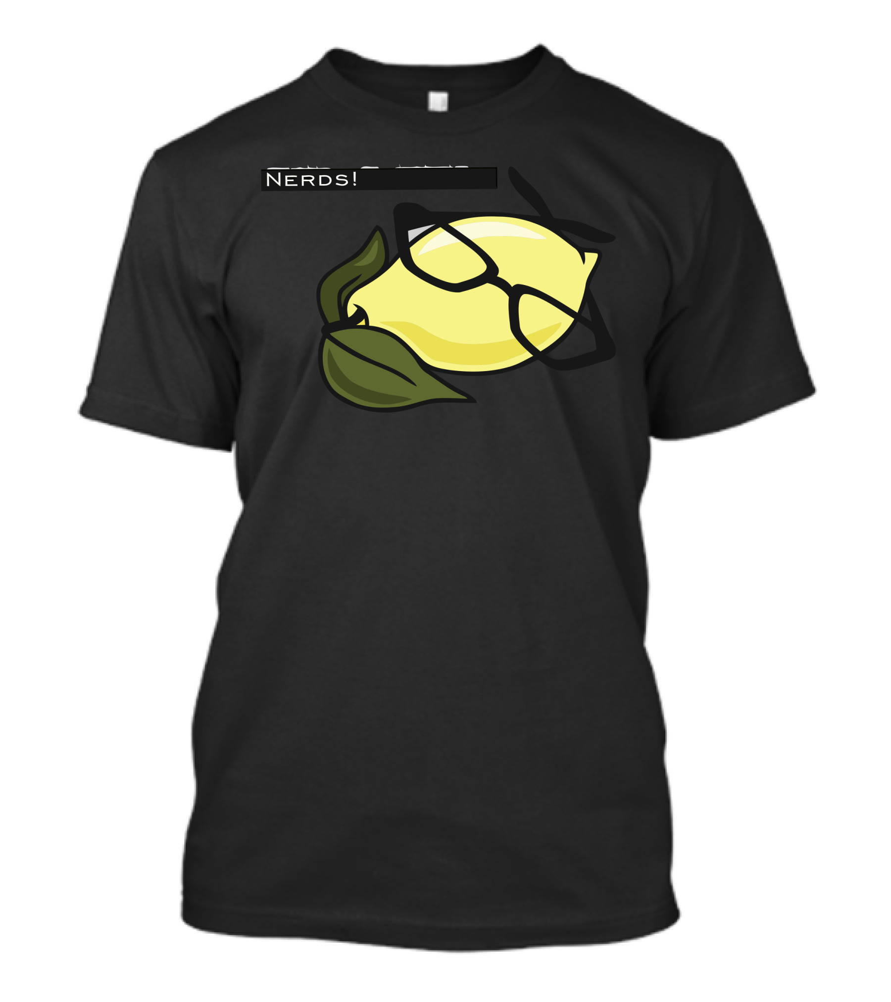 Nerds Lemon Glasses T-Shirt