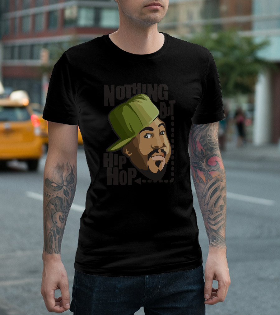 Nothing But Hip Hop Iconic Rap Portrait Cap Backward T-Shirt