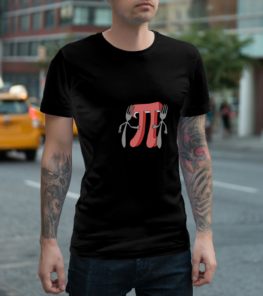 Guys I Swear You've Got the Wrong Pi Forks T-Shirt