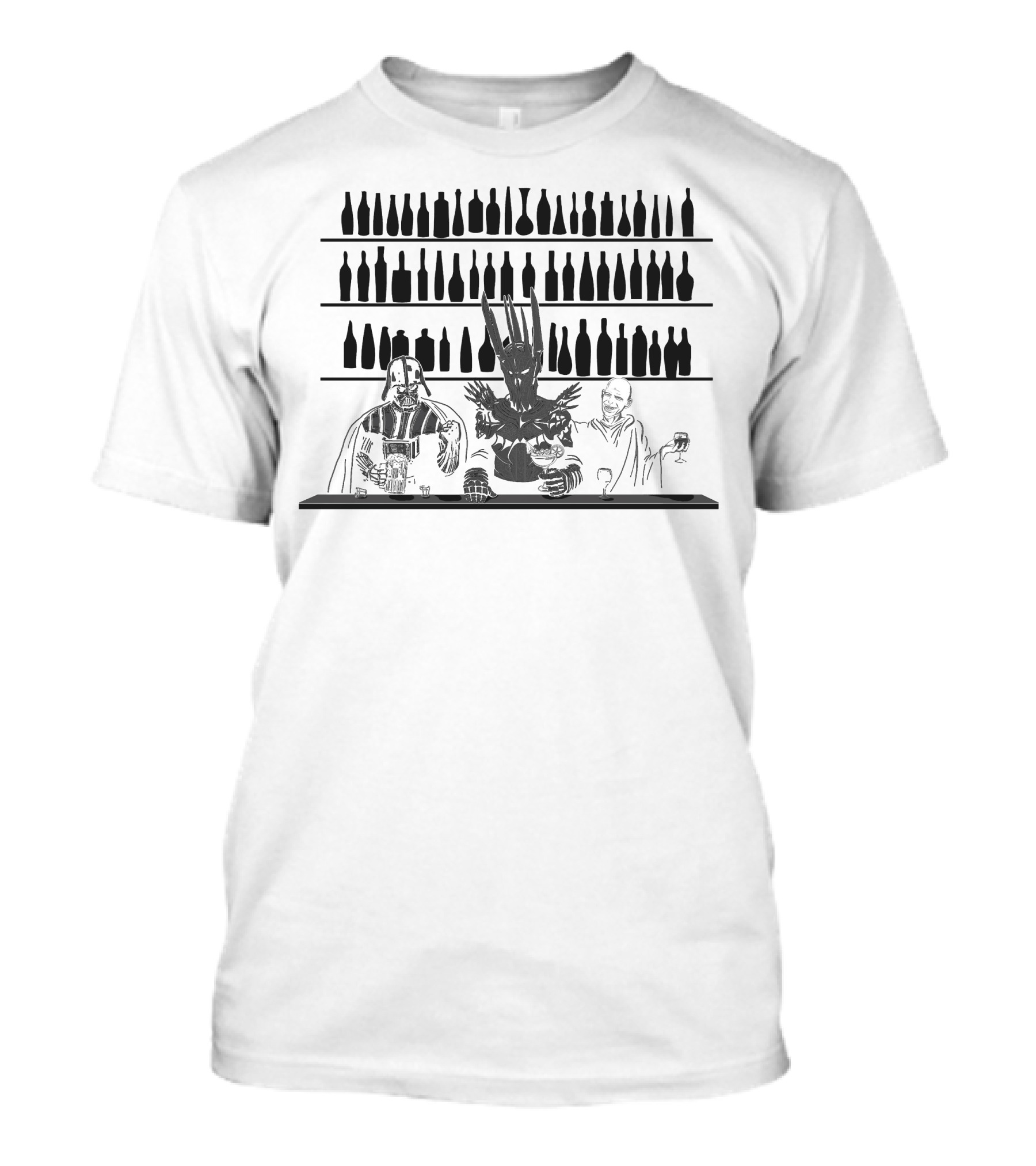 Dark Lord Happy Hour Villain Bar Gathering T-Shirt