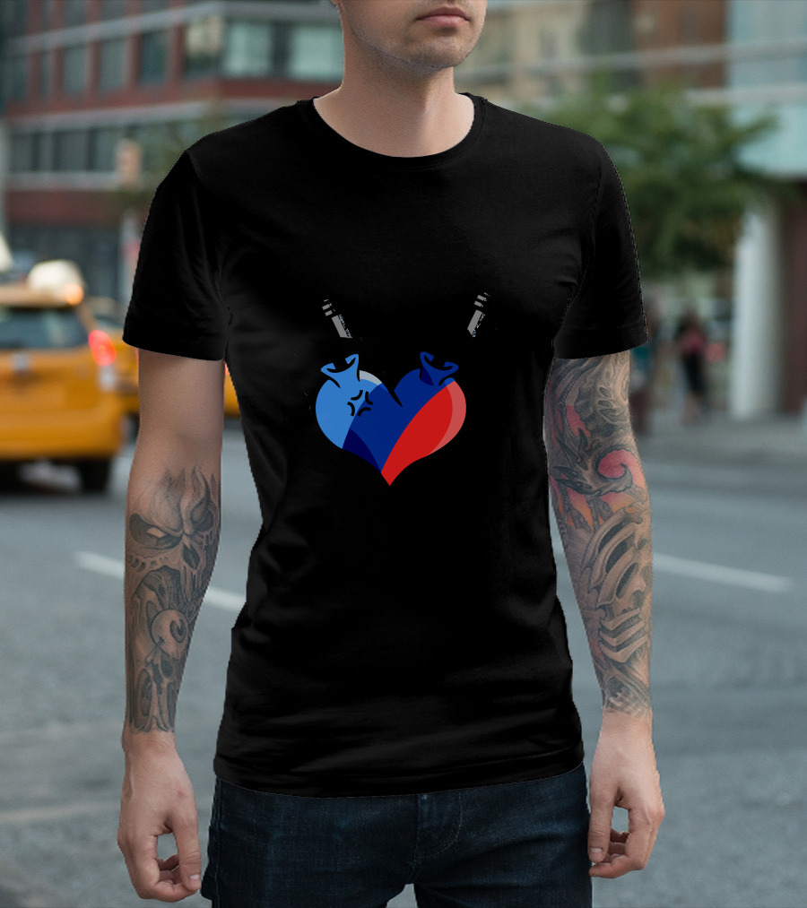 Mechanical Heart With Engine Pistons T-Shirt