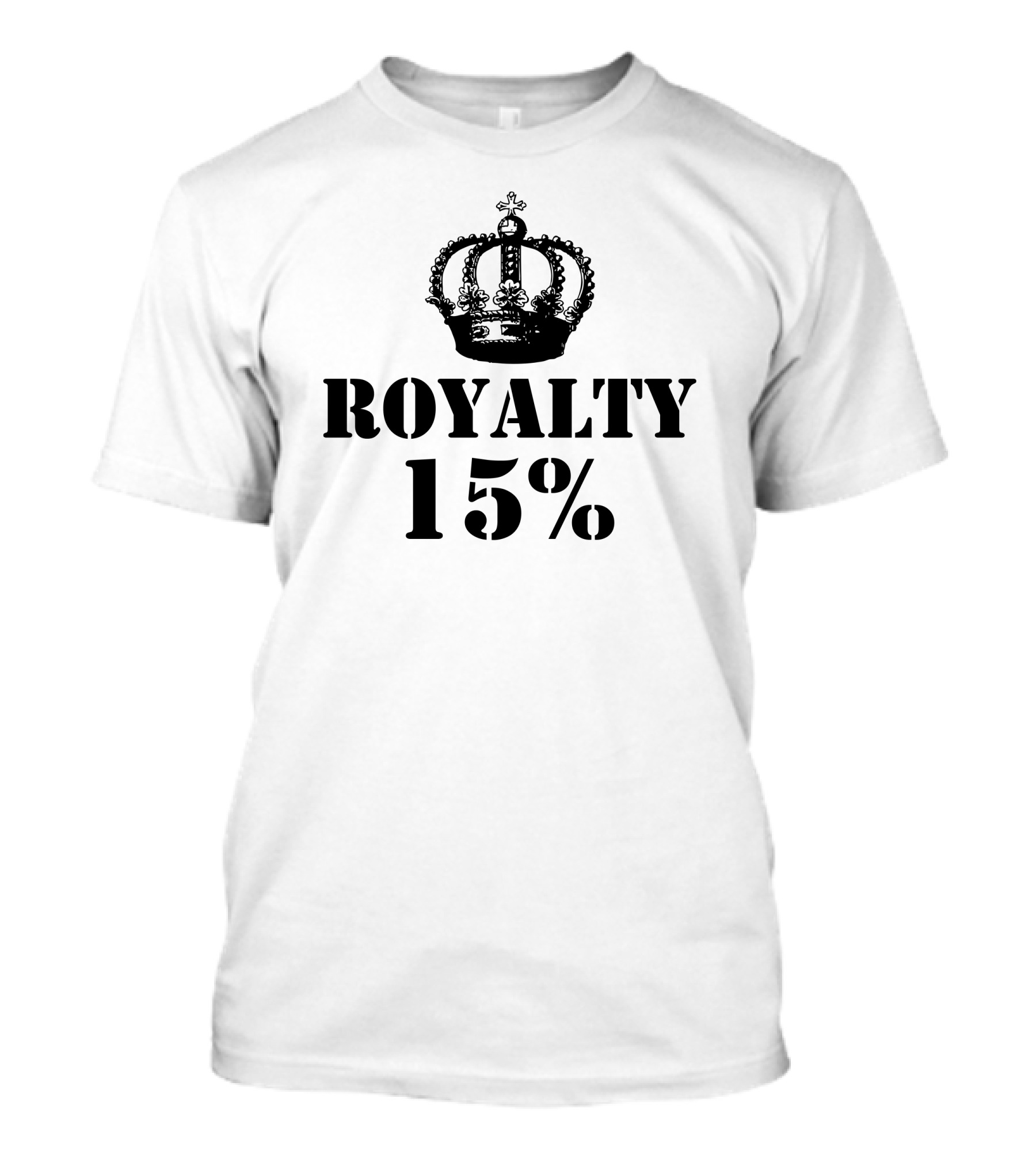 ROYALTY 15% Crown T-Shirt