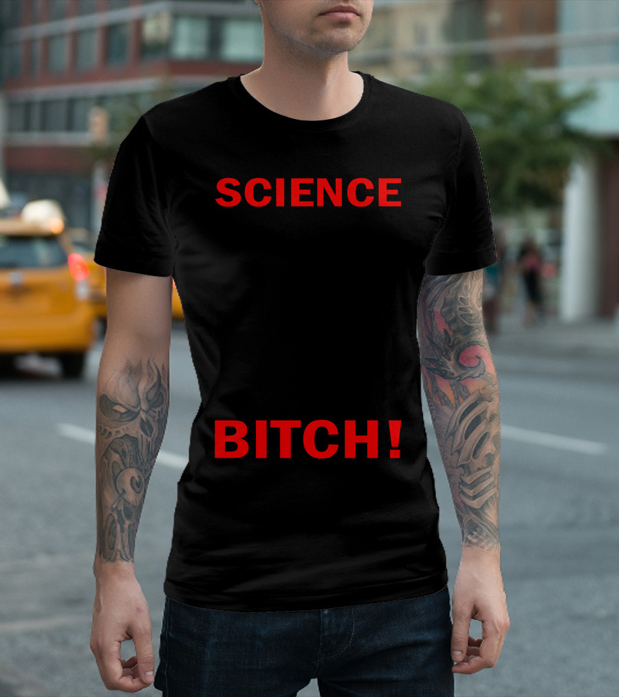 Science Bitch Breaking Bad Jesse Pinkman Face T-Shirt