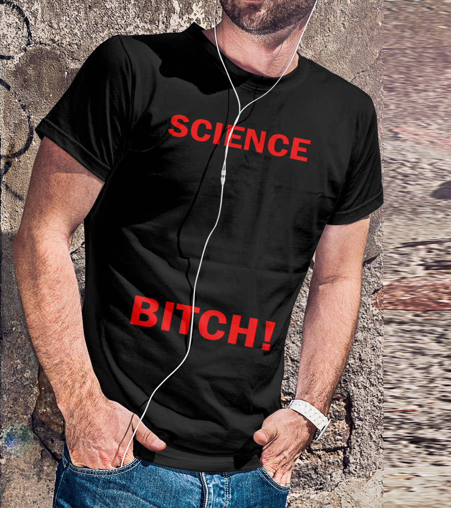 Science Bitch Breaking Bad Jesse Pinkman Face T-Shirt