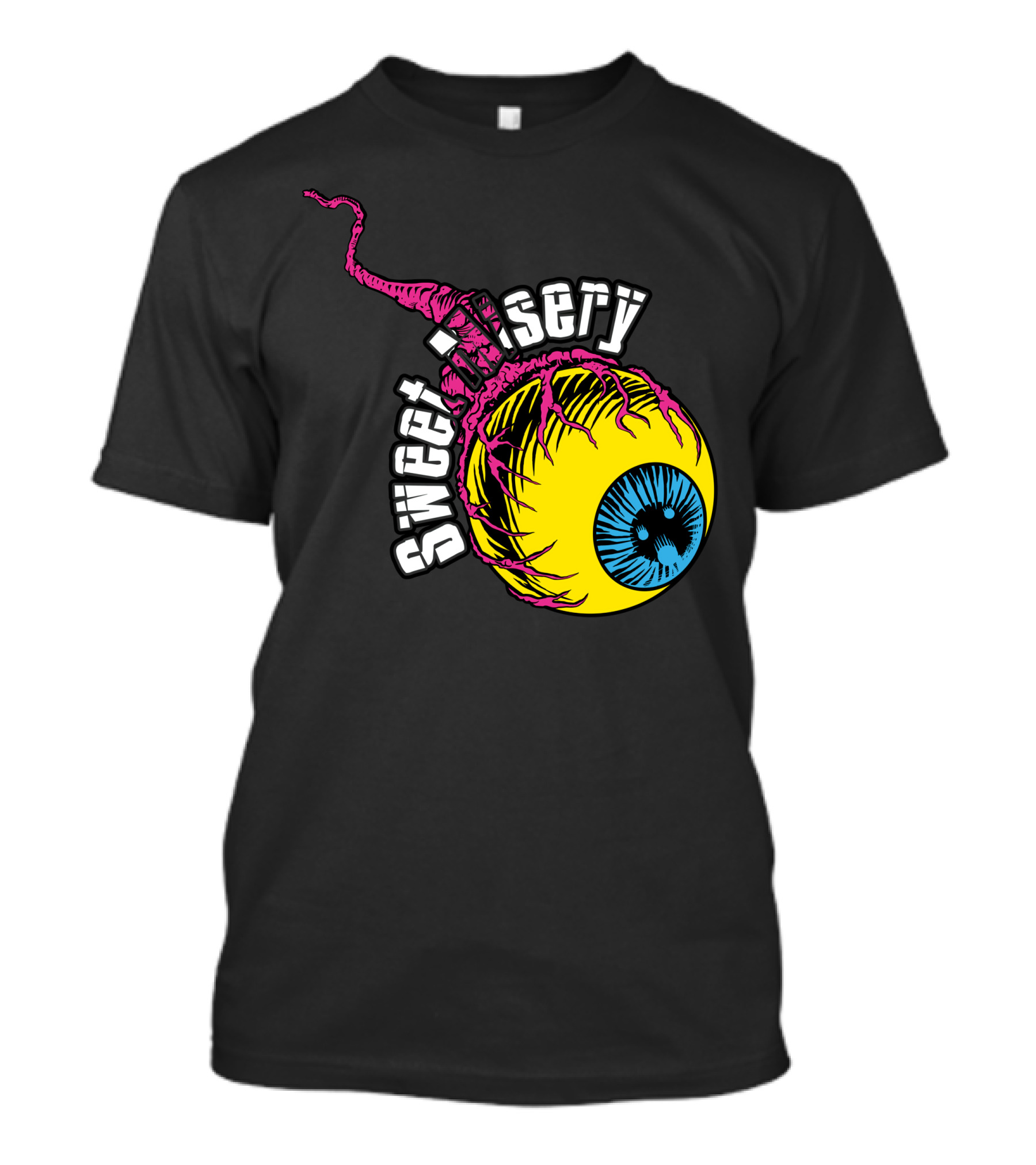Sweet Misery Melting Eyeball T-Shirt