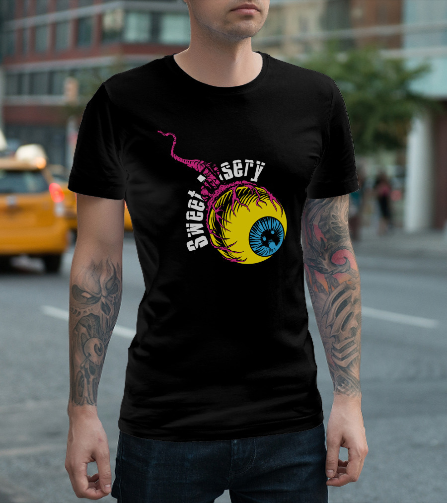 Sweet Misery Melting Eyeball T-Shirt