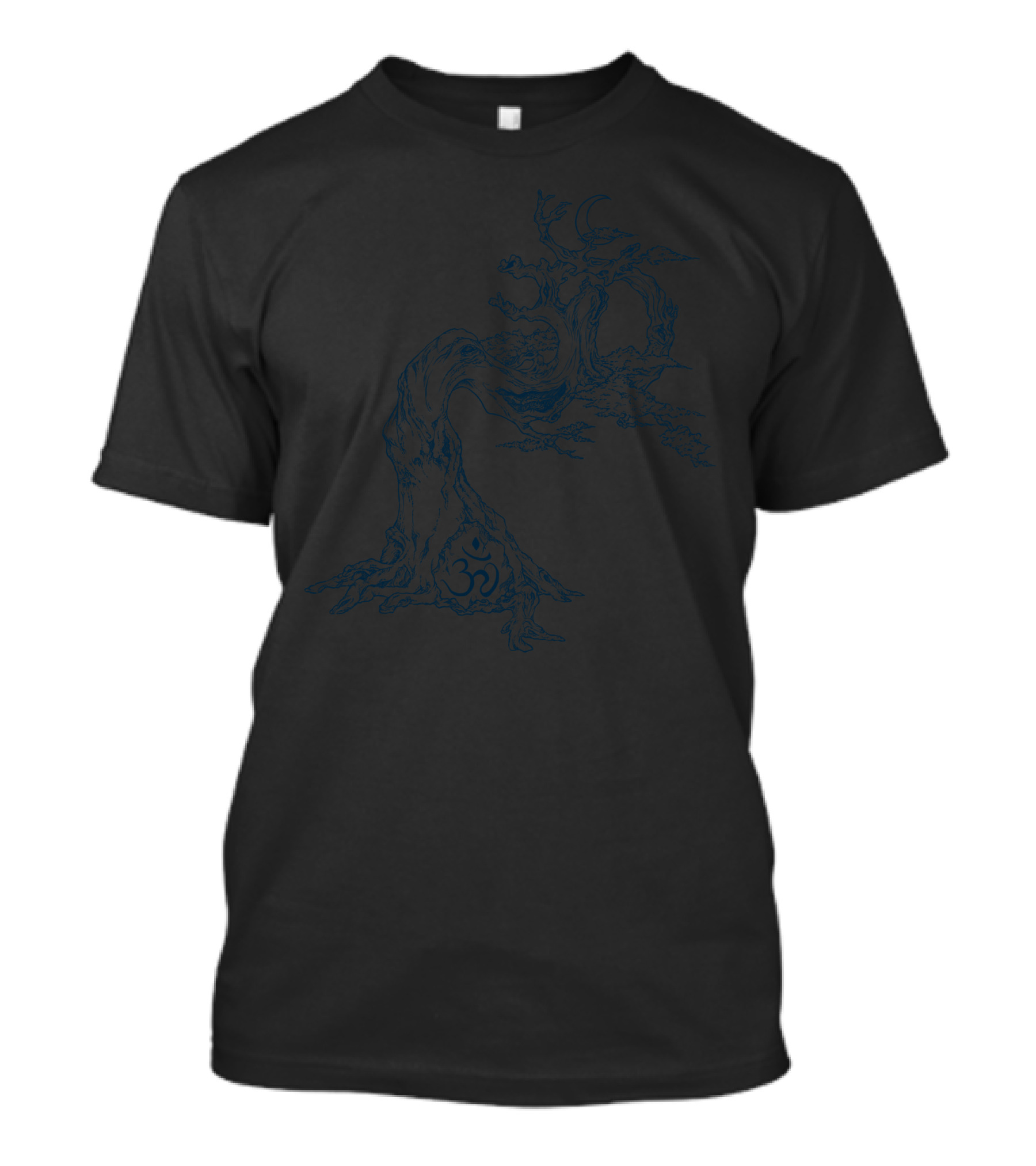 Tree Ohm Embrace One With Nature Spiritual Harmony T-Shirt
