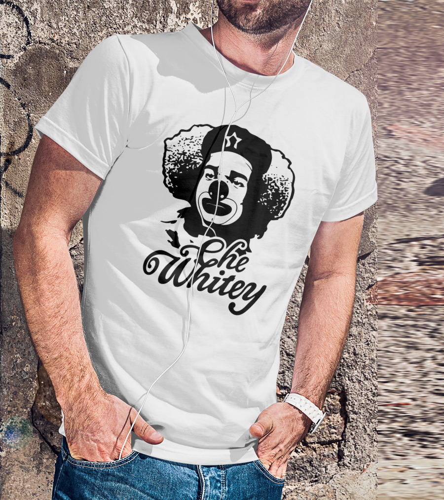 Che Whitey Clown Parody Of Che Guevara Iconic Image T-Shirt