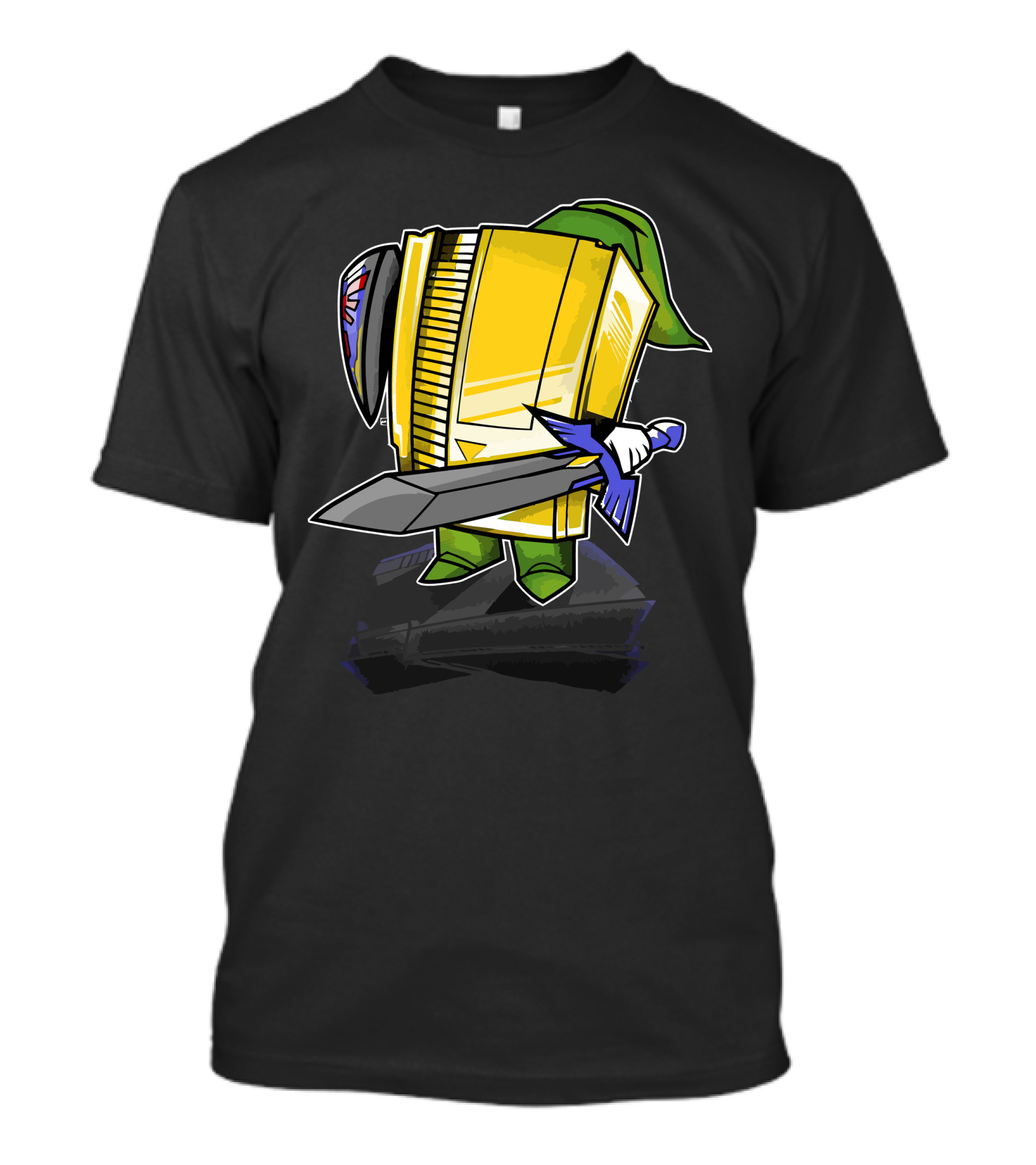 8Bit Hero Cartridge Sword Legend T-Shirt