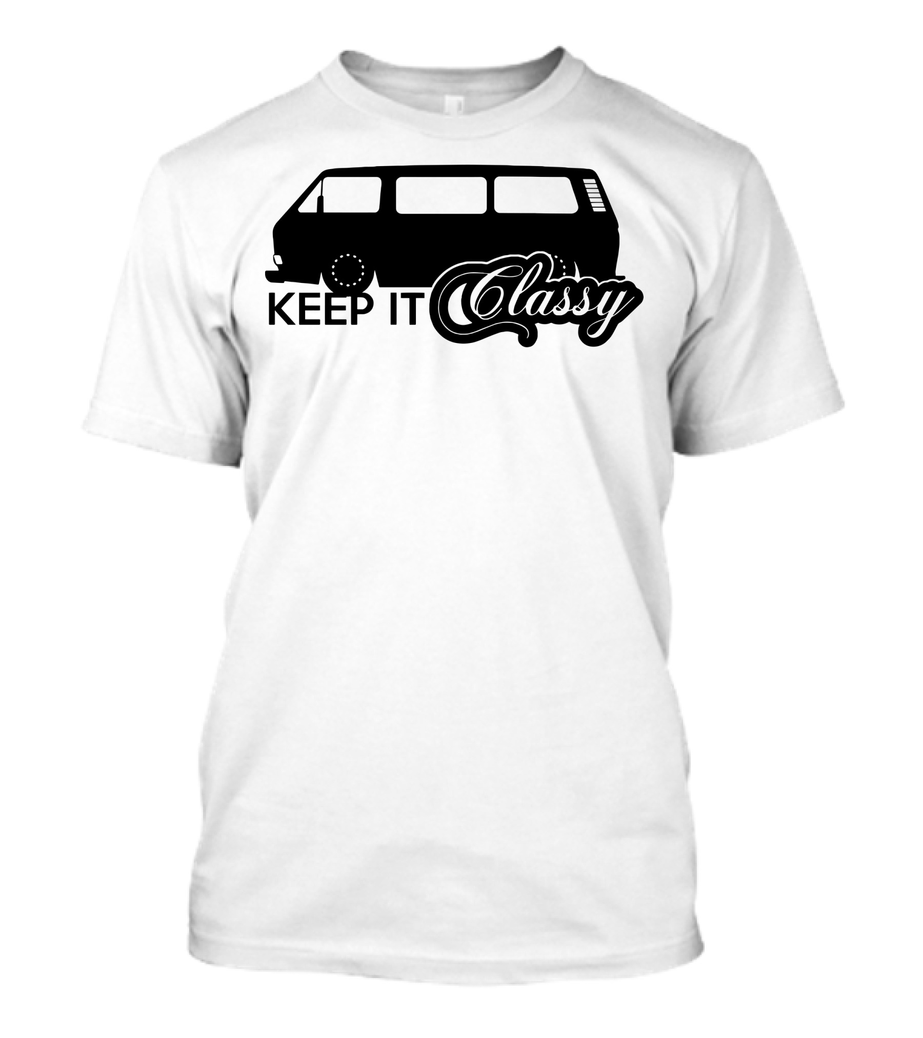 Keep It Classy Vw Bus Bulli Multivan1 T-Shirt