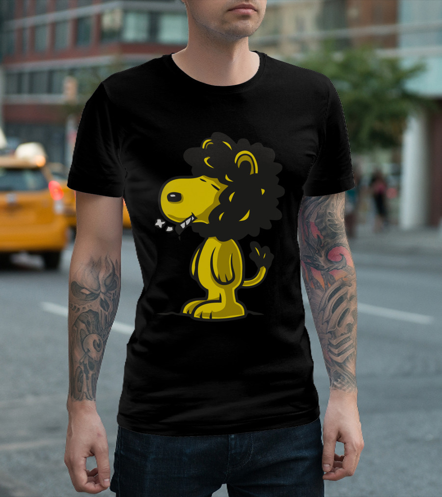 Lion Cool Snoopy T-Shirt