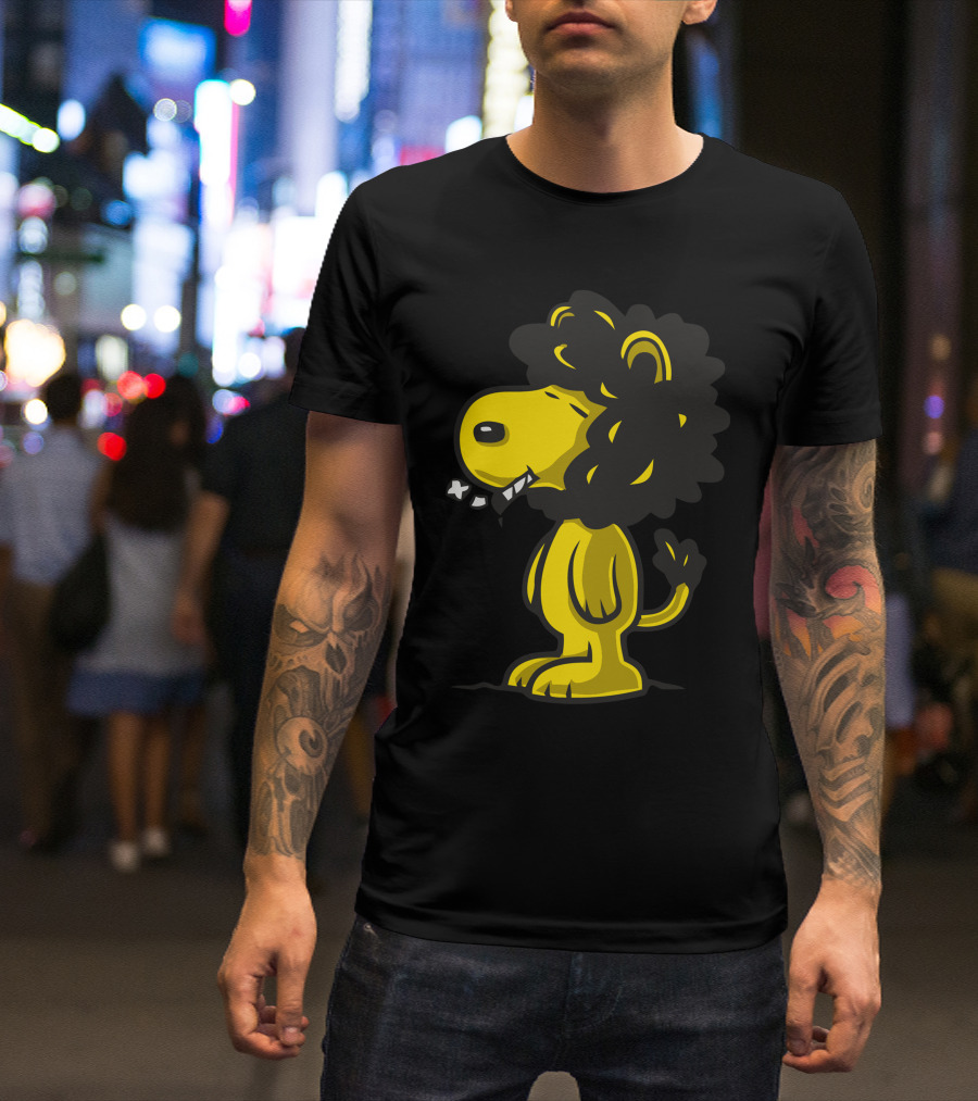 Lion Cool Snoopy T-Shirt