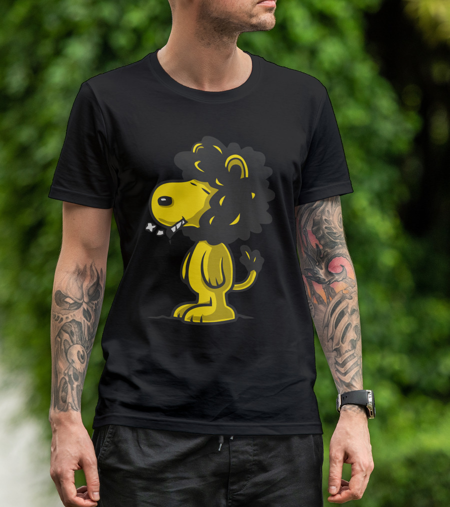 Lion Cool Snoopy T-Shirt