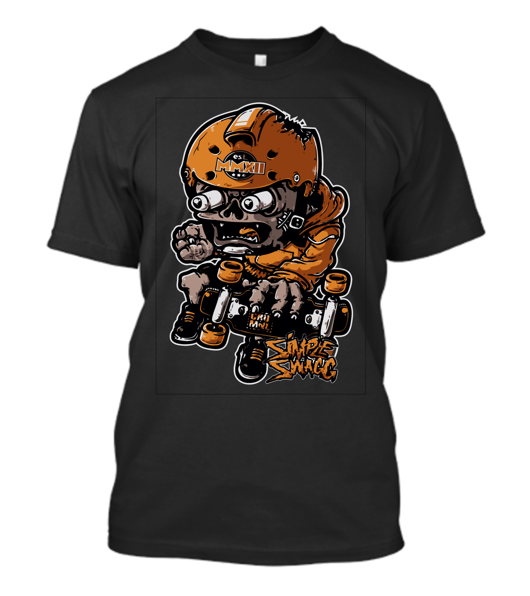 Snipe Swagg Skateboarder MMXII T-Shirt