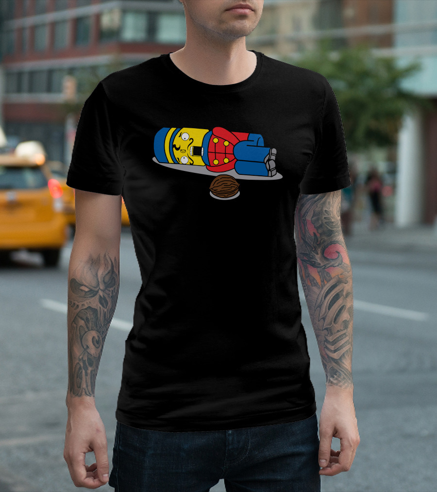 Nutcracker Toy Soldier Cartoon T-Shirt