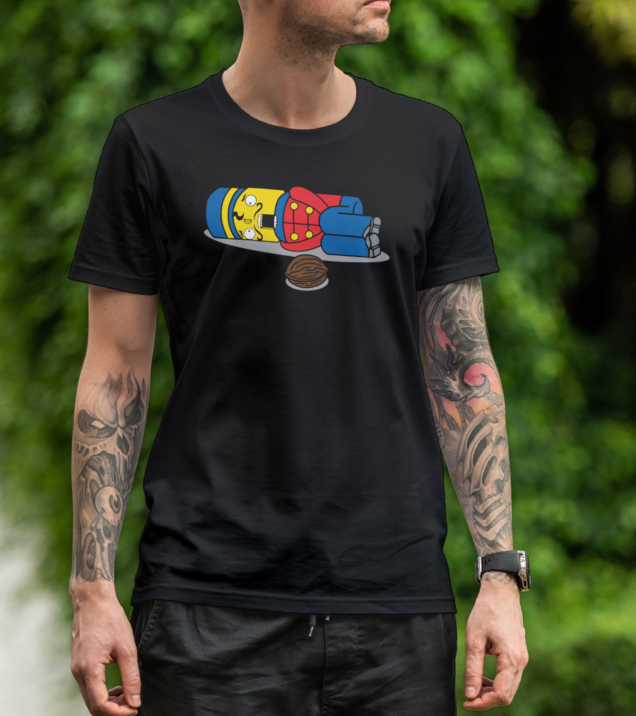 Nutcracker Toy Soldier Cartoon T-Shirt