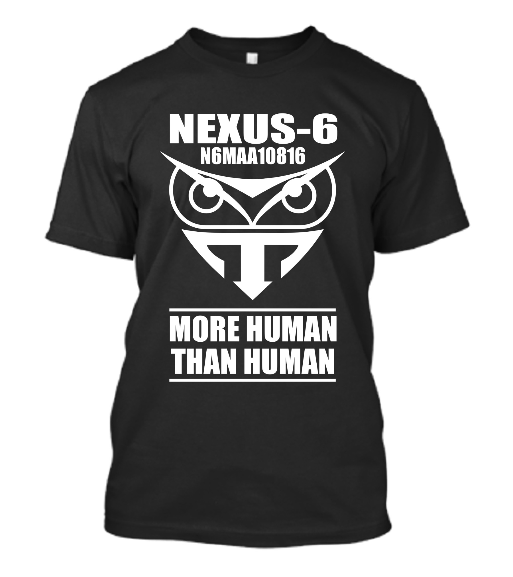 Nexus-6 More Human Than Human Blade Runner Movie N6MAA10816 Owl T-Shirt