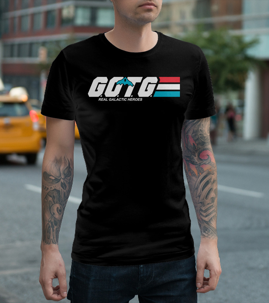 GOTG Real Galactic Heroes T-Shirt