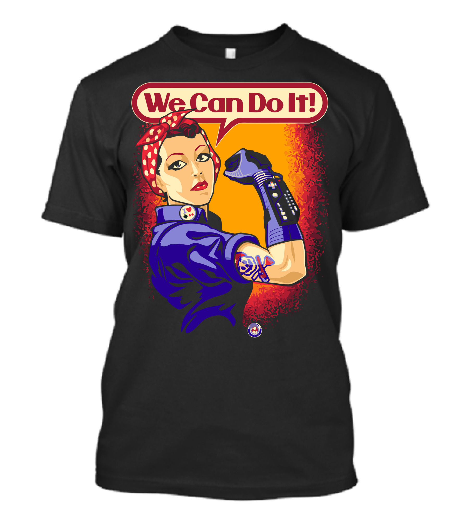 We Can Do It Gamer Rosie Thegamer T-Shirt