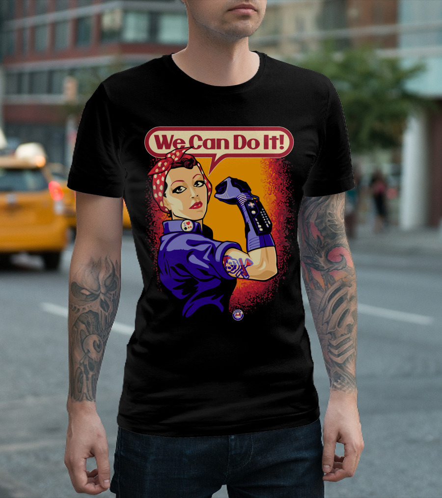 We Can Do It Gamer Rosie Thegamer T-Shirt