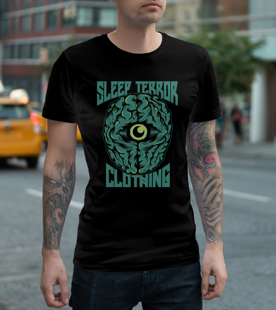Sleep Terror Clothing Eye Brain T-Shirt