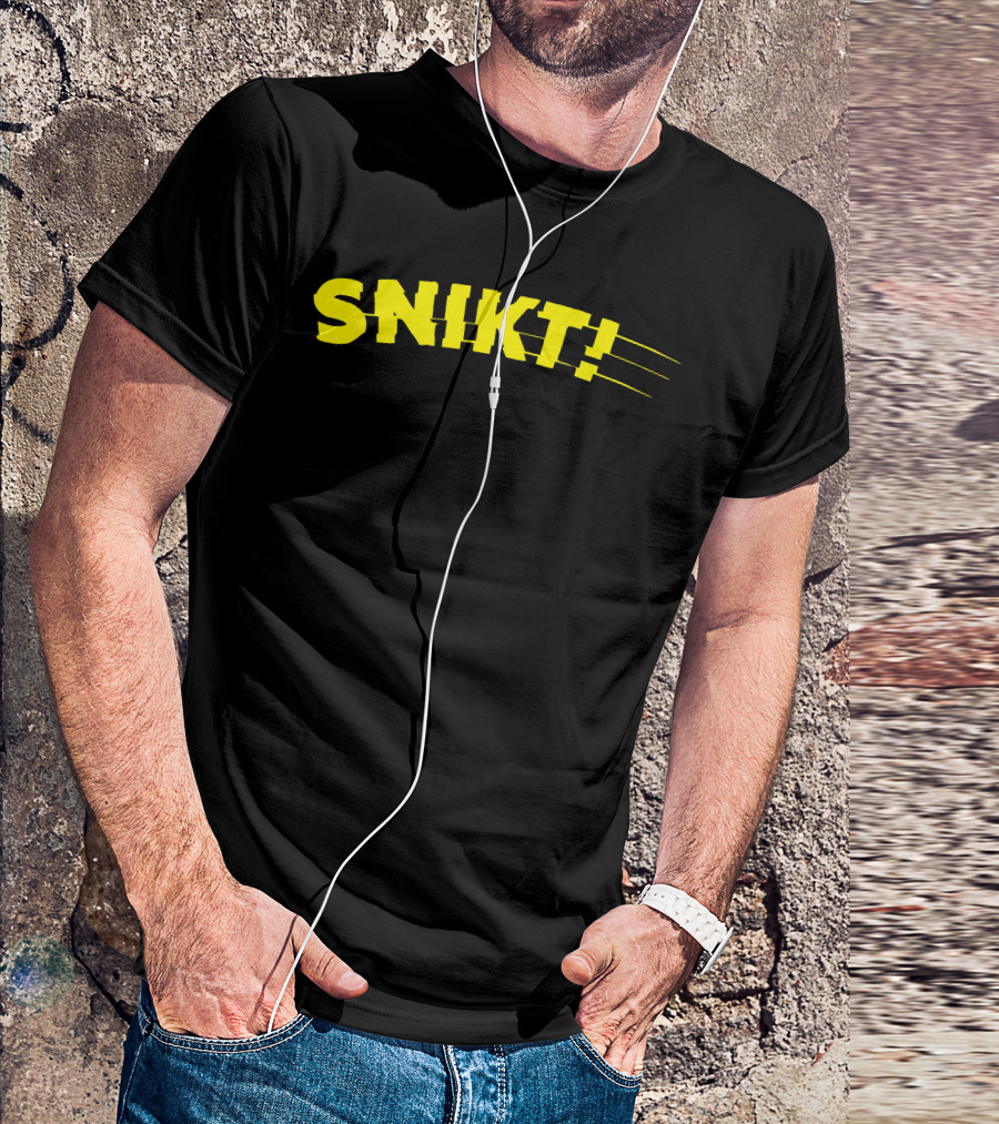 SNIKT Comic Book Sound Effect T-Shirt