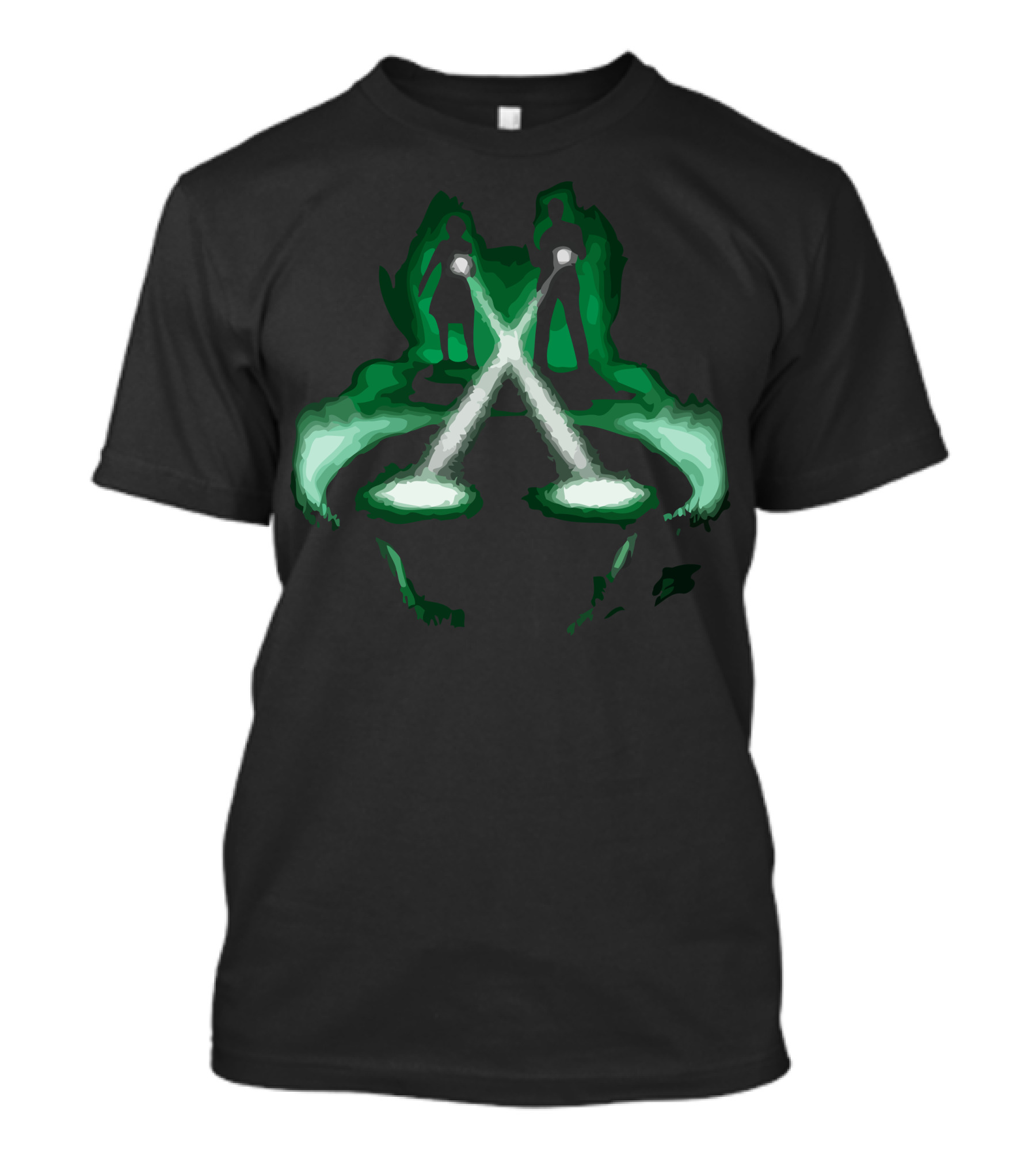 The X Files What Do You Believe Mulder And Scully Shadows T-Shirt