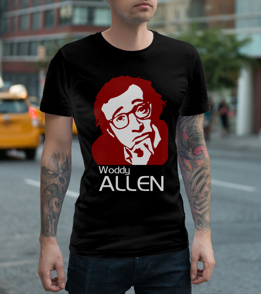 Woddy Allen Director Movies T-Shirt