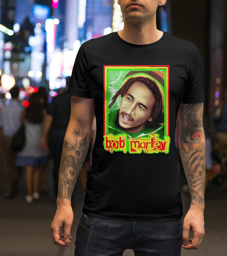 Bob Marley Legend Reggae Icon Vibrant T-Shirt