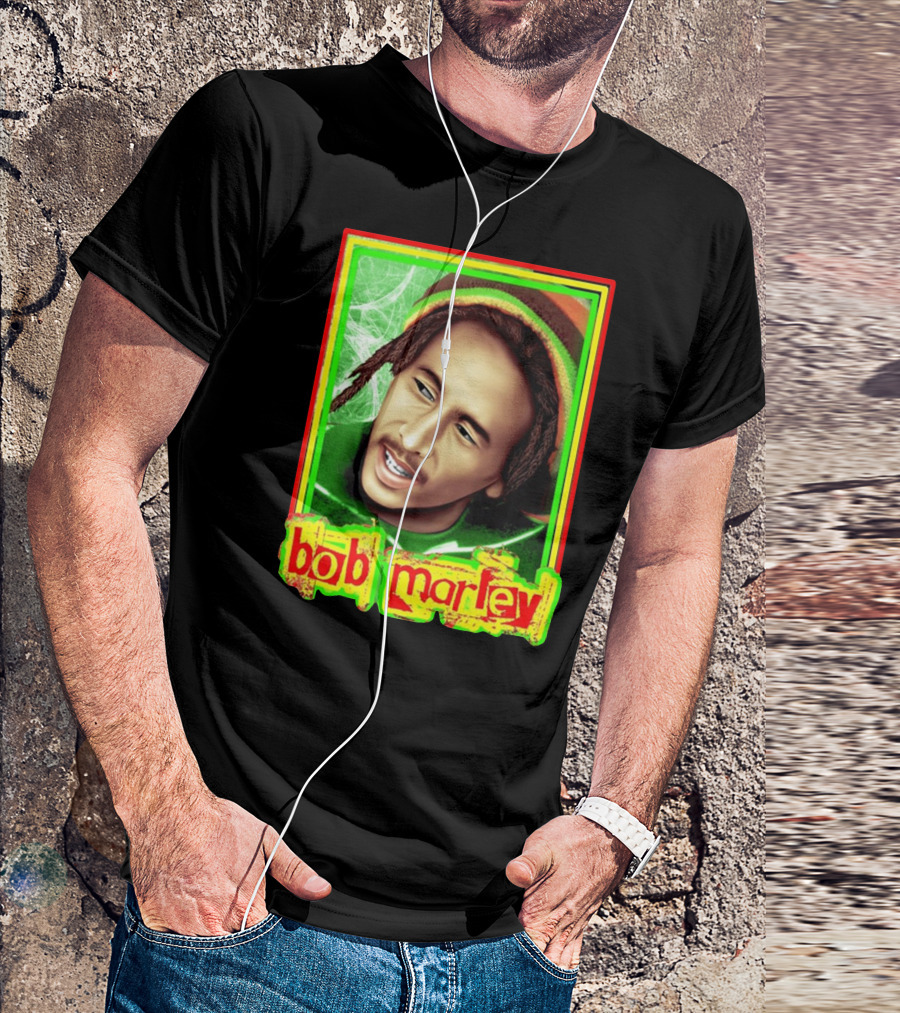 Bob Marley Legend Reggae Icon Vibrant T-Shirt