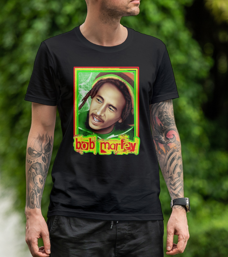Bob Marley Legend Reggae Icon Vibrant T-Shirt